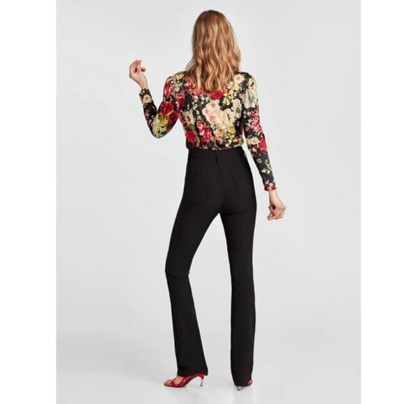 Zara Floral Bodysuit Size Small - Picture 6 of 6